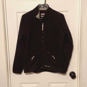 Marmot full zip fleece, black, L